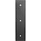 Ekena Millwork Hamilton Steel Bracket, Hammered Silver 2"W x 8"D x 8"H BKTM02X08X08HAHSV - alternate 4